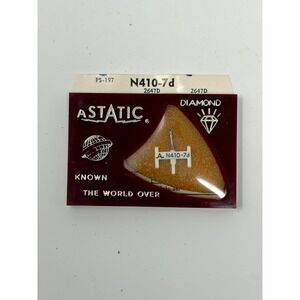 Astatic N410-7d Diamond Stylus Needle for Electro Voice 2647D Stereo LP Vintage